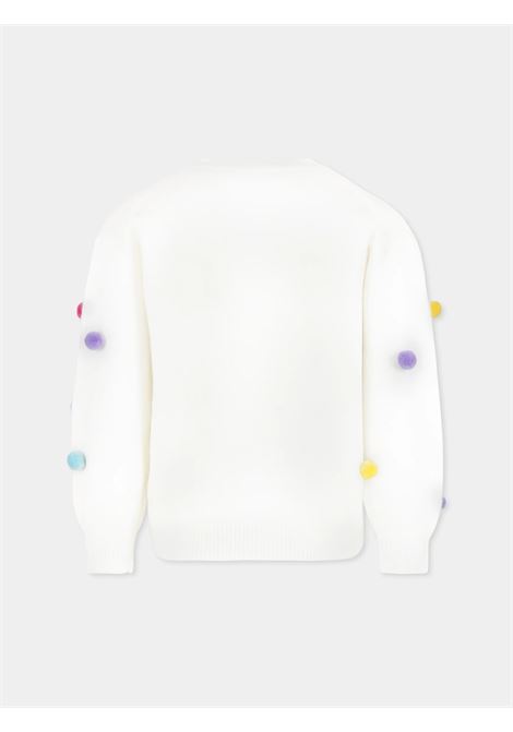 Pull con stampa SAINT BARTH | JESS001 JESSIE JR001958GSTRETCHMERRY10EMBPATCH